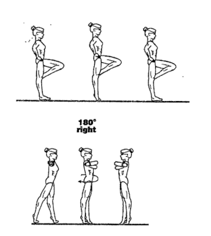 Forward Passé Balance || 180 Turn