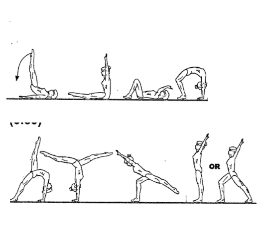 Bridge Back Kick-Over