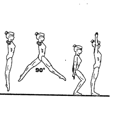 Split Jump (90°)